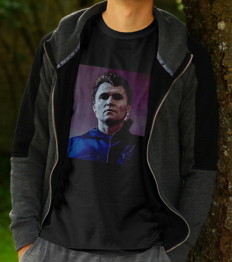 Mikirk Myers Michael Myers X Charlie Kirk T-Shirt