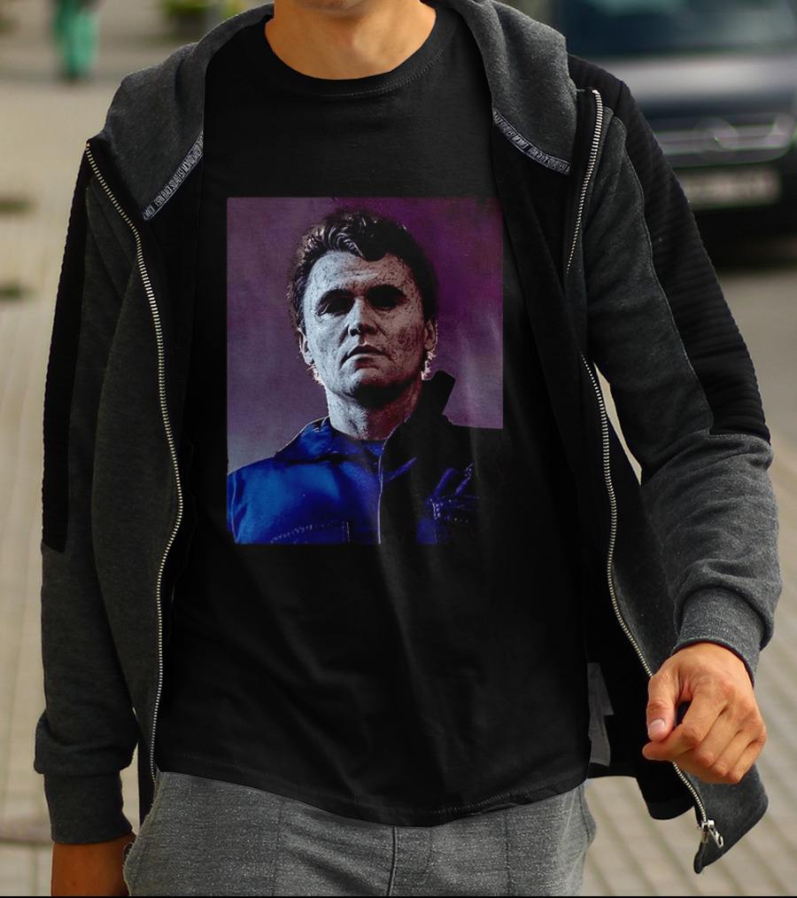Mikirk Myers Michael Myers X Charlie Kirk T-Shirt