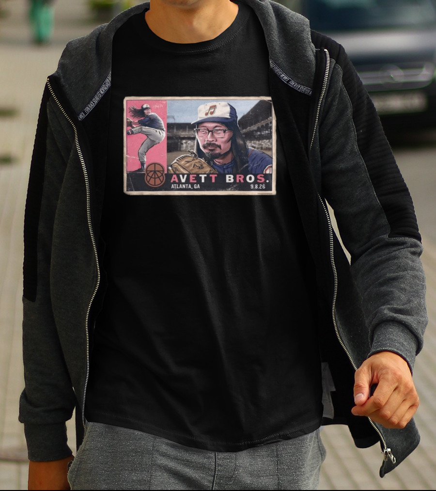 Avett Bros Atlanta GA Baseball 9.8.26 T-Shirt
