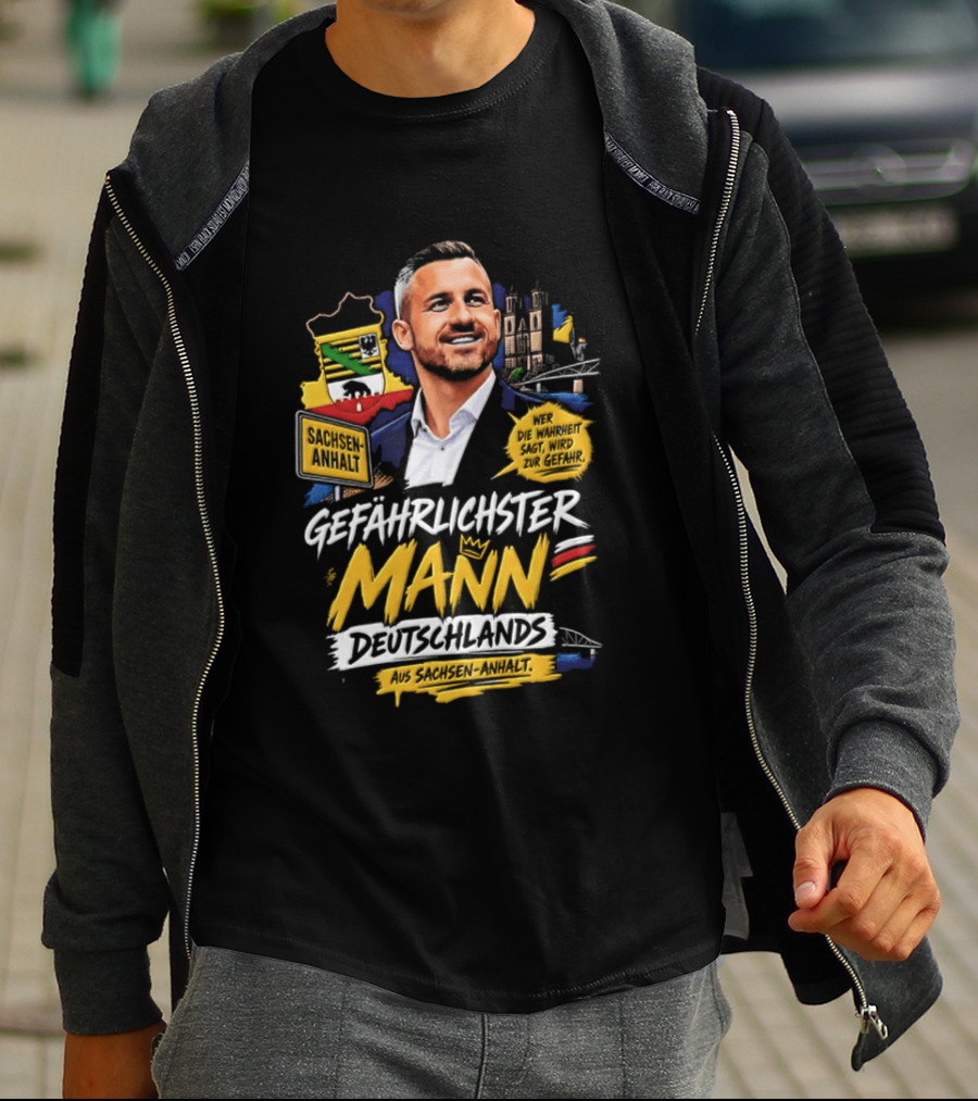 Ulrich Siegmund Gefährlichster Mann Deutschlands Besonderer T-Shirt