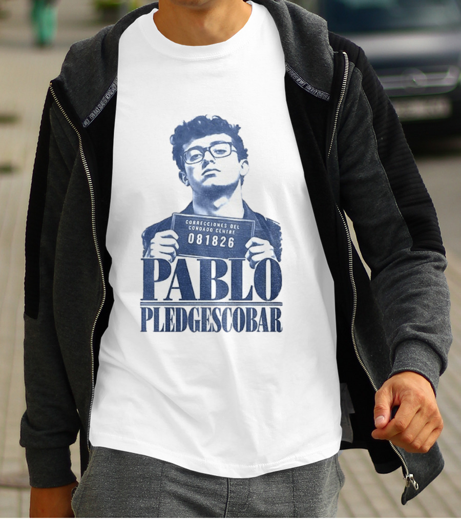 Pablo Pledgescobar Correcciones Del Condado Centre 081826 T-Shirt