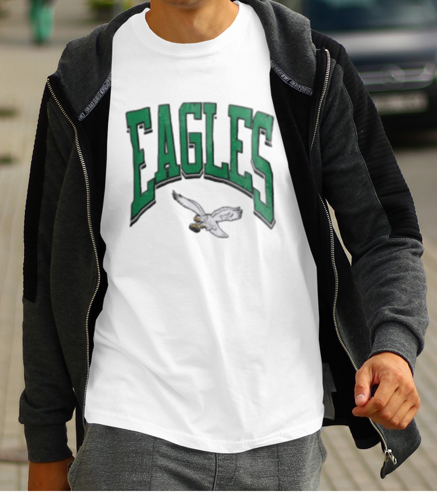 Philadelphia Eagles Vintage Sports Team Fan T-Shirt