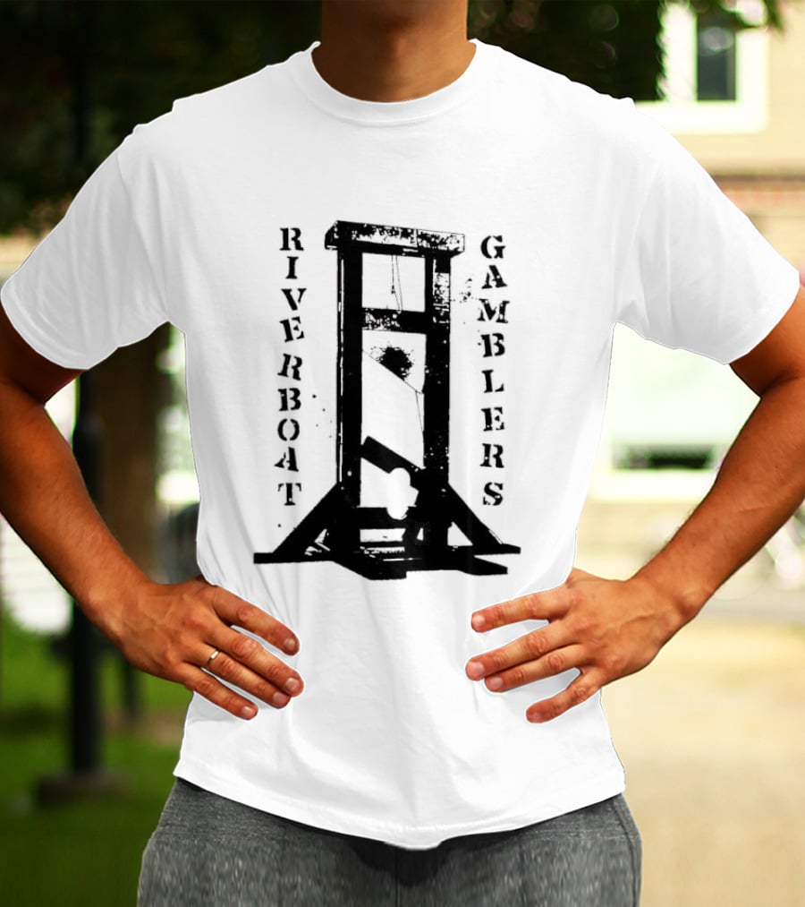 Riverboat Gamblers Guillotine Execution T-Shirt