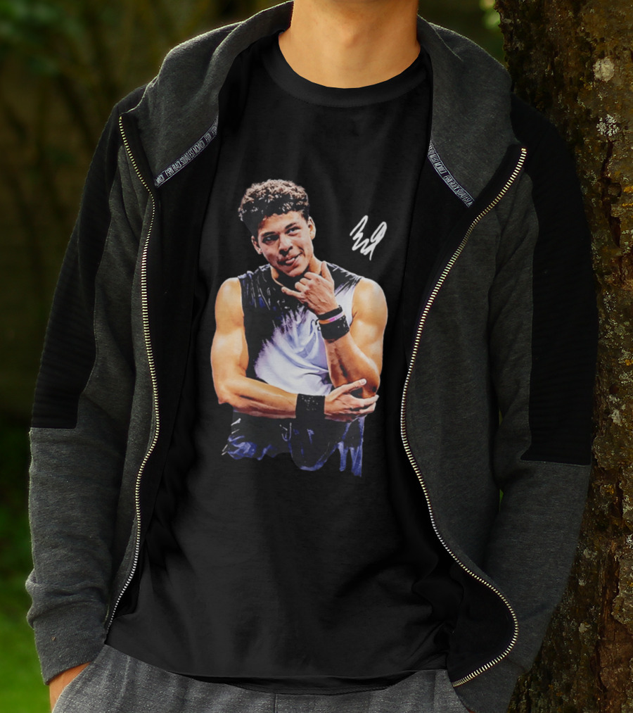 Ben Shelton Call Answered Tennis Gesture T-Shirt
