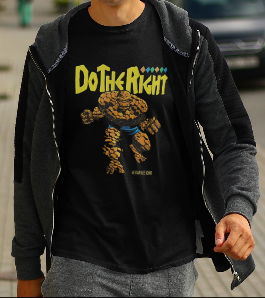 Do The Right Thing The Thing A Stan Lee Joint T-Shirt