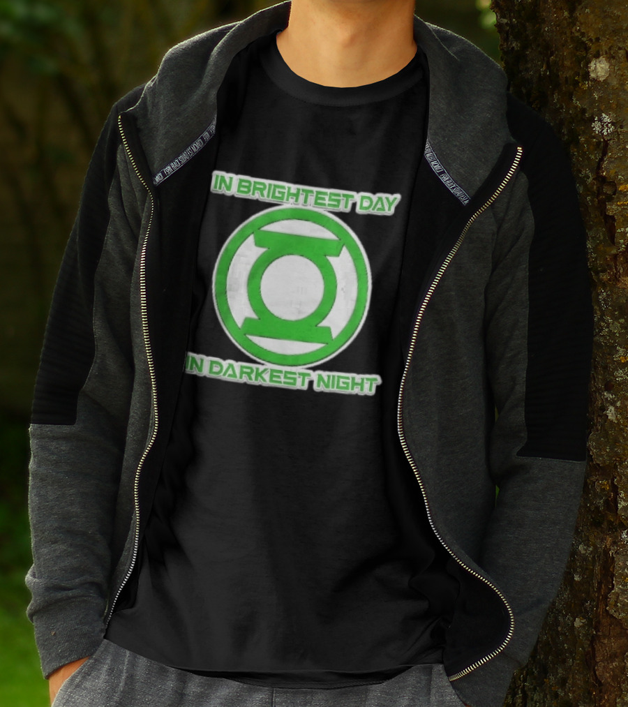 Green Lantern In Brightest Day In Darkest Night T-Shirt