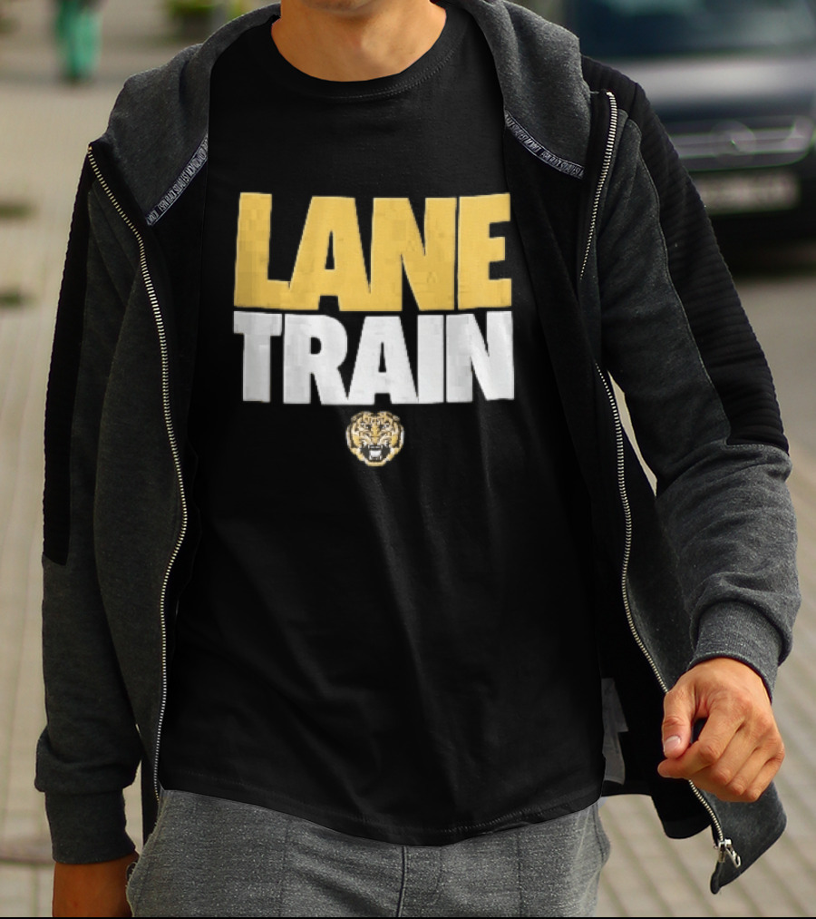 LSU Tigers NCAA Lane Train With Fierce Tiger T-Shirt