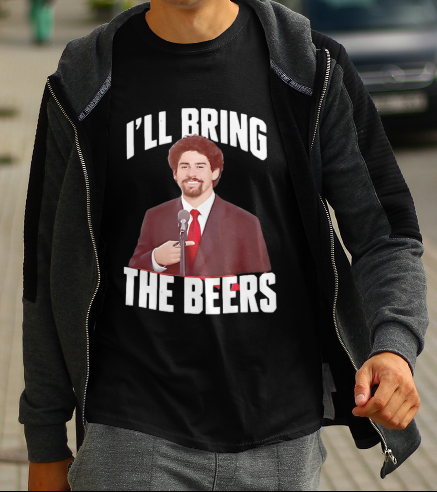 I'LL Bring The Beers Suit Red Tie T-Shirt