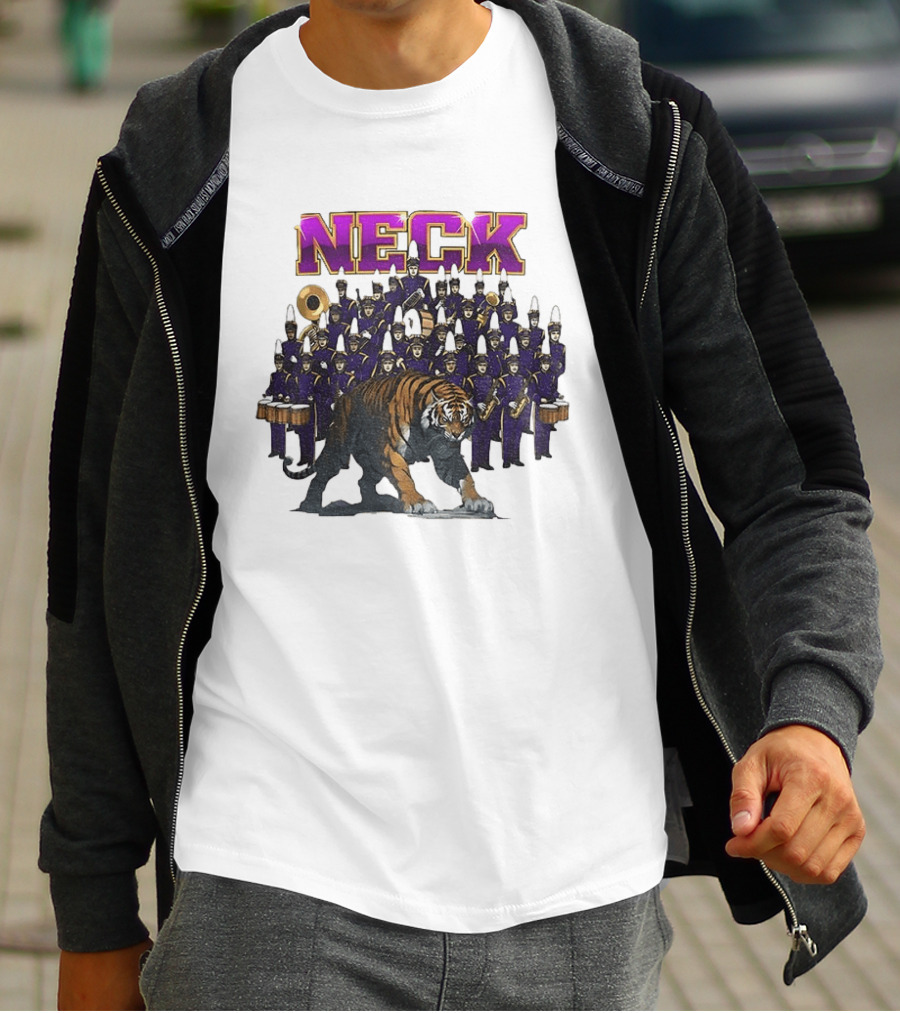 LSU Tigers Neck Marching Band Louisiana State University T-Shirt