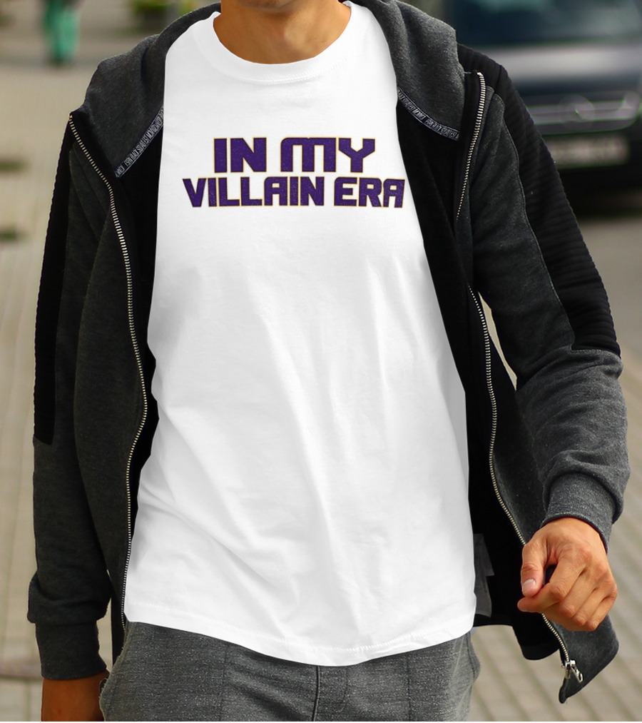 LSU Tigers Football In My Villain Era T-Shirt