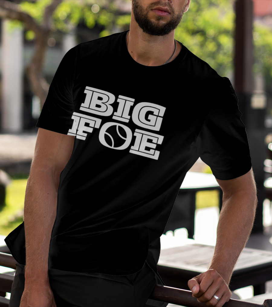 BIG FOE Frances Tiafoe Professional Tennis Ball T-Shirt