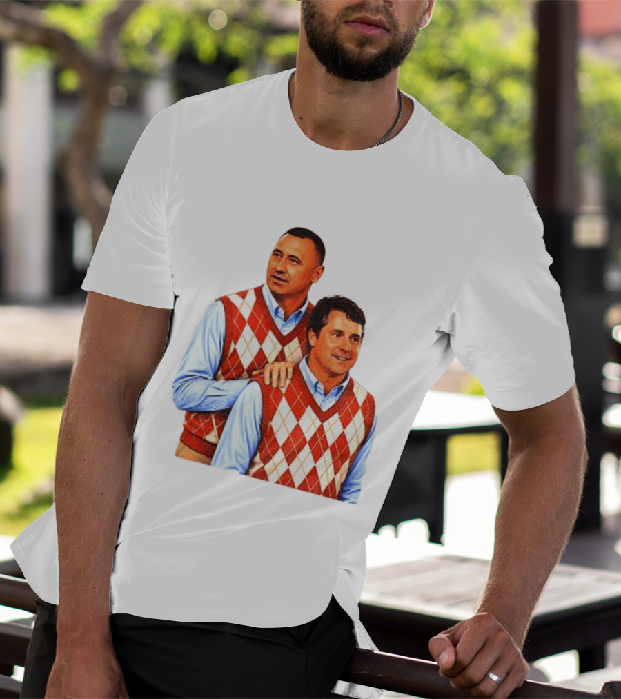 Texas Longhorns Football Coach Step Brothers Argyle Sweater Comedy T-Shirt