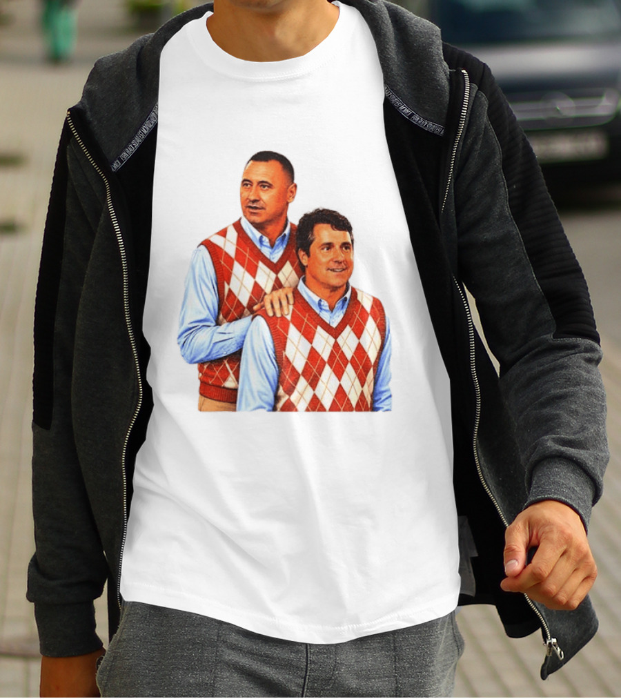 Texas Longhorns Football Coach Step Brothers Argyle Sweater Comedy T-Shirt