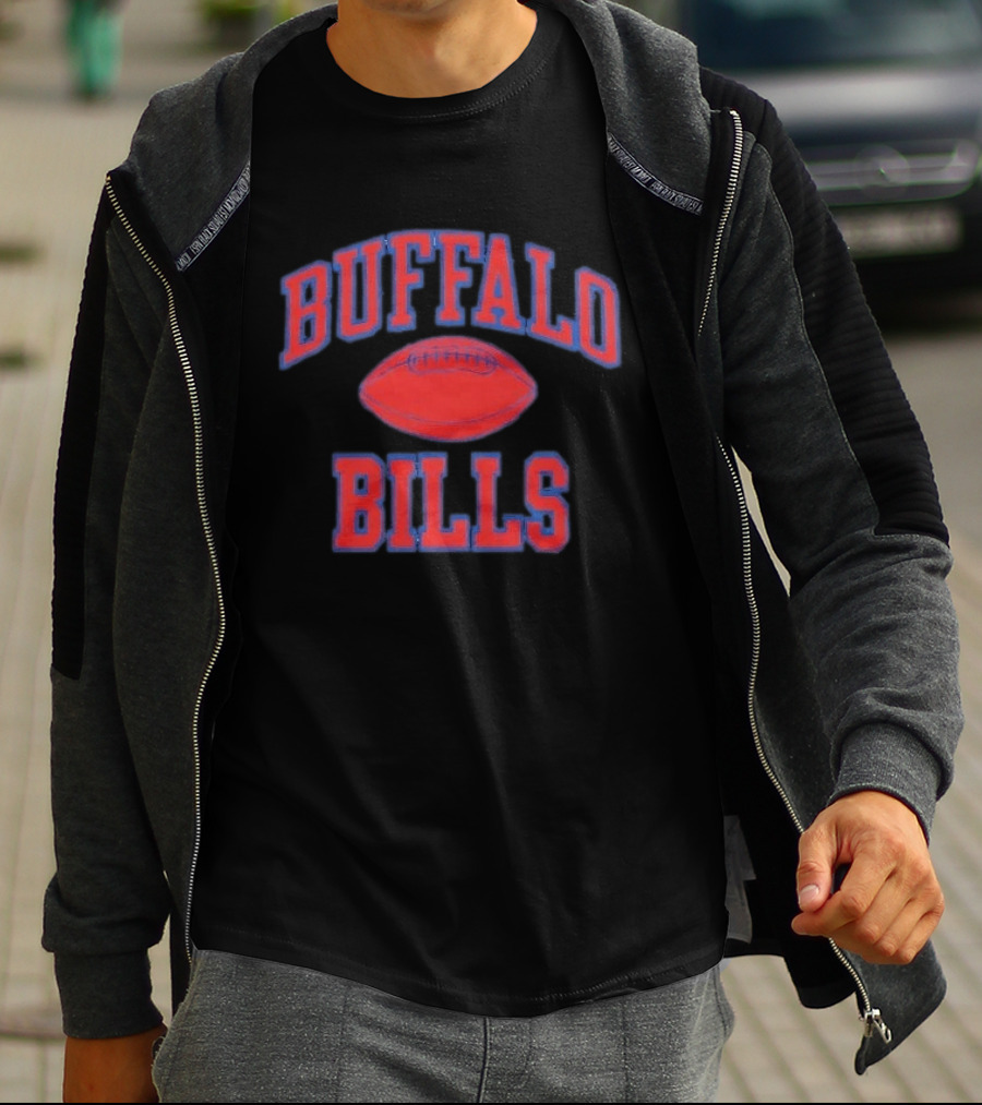 Buffalo Bills Gridiron Lightweight Football Fan T-Shirt