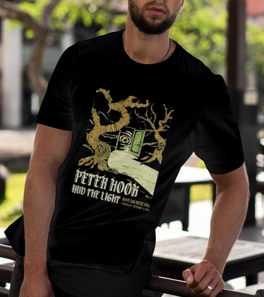 Peter Hook And The Light White Oak Music Hall Houston September 10 2026 Event T-Shirt