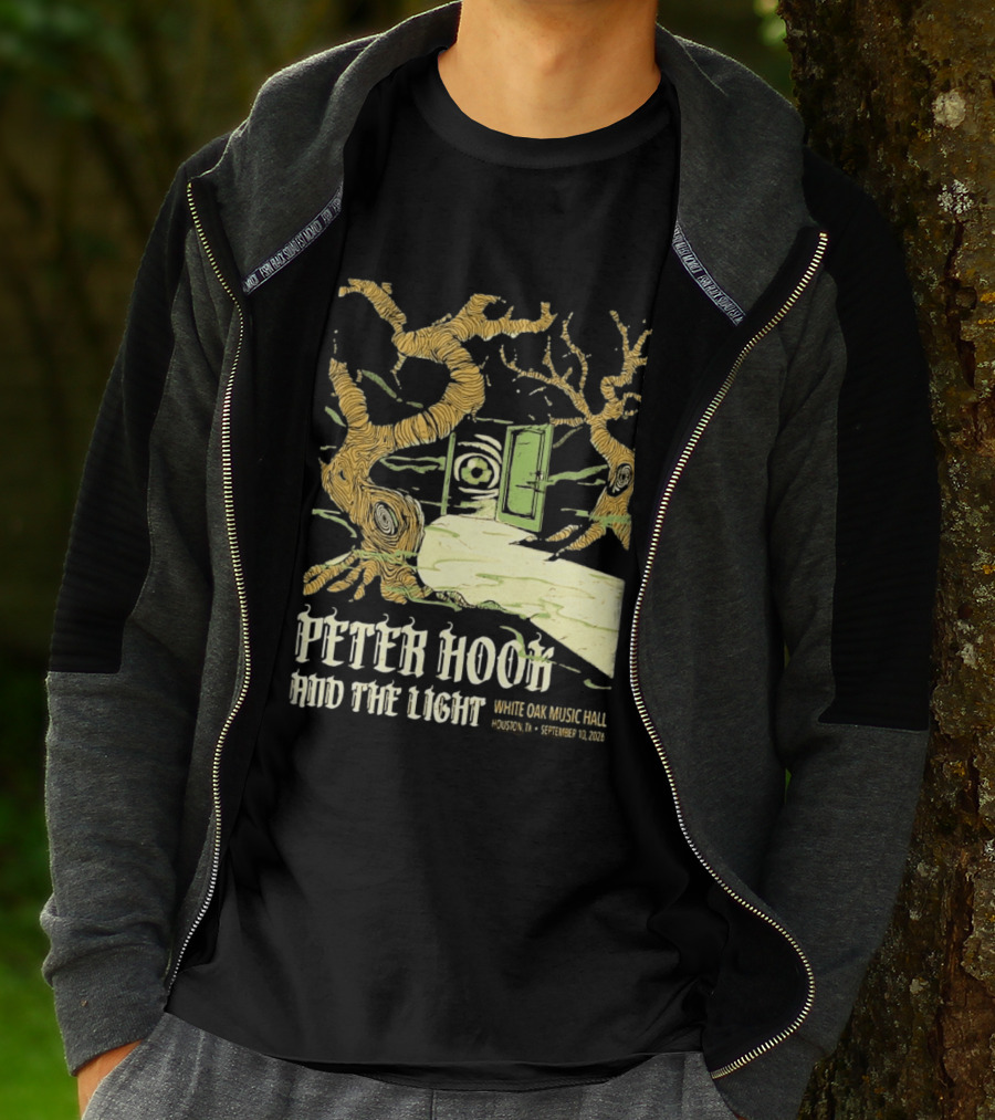 Peter Hook And The Light White Oak Music Hall Houston September 10 2026 Event T-Shirt