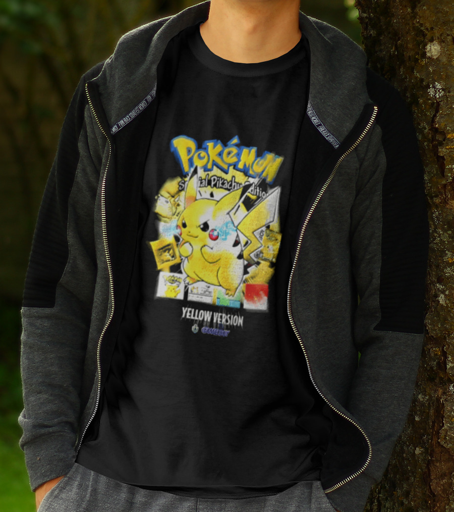 Pokémon Special Pikachu Edition Yellow Version Game Boy Nintendo T-Shirt