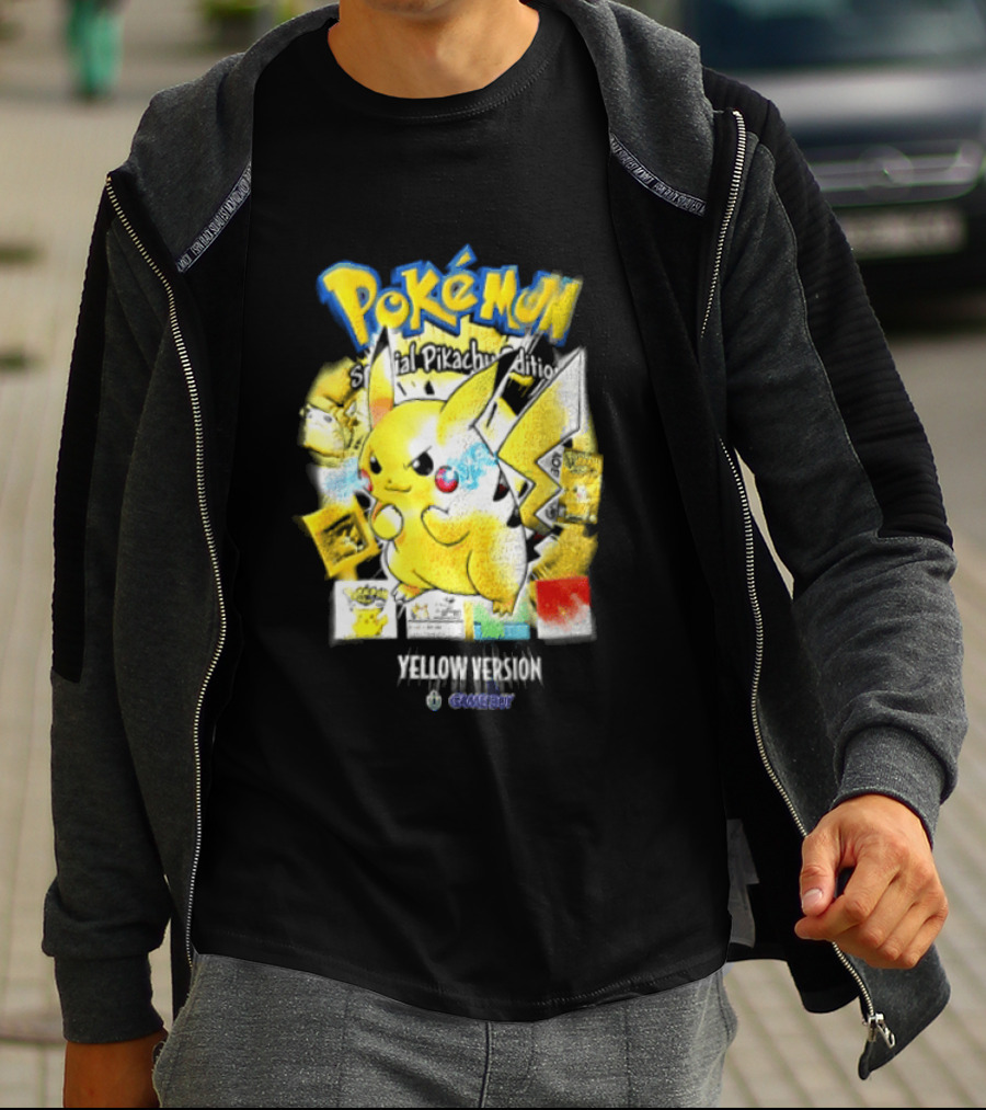 Pokémon Special Pikachu Edition Yellow Version Game Boy Nintendo T-Shirt