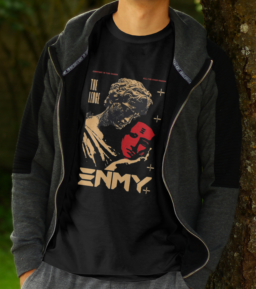 The Ledge Enmy Comfort In Chaos All I've Ever Known T-Shirt