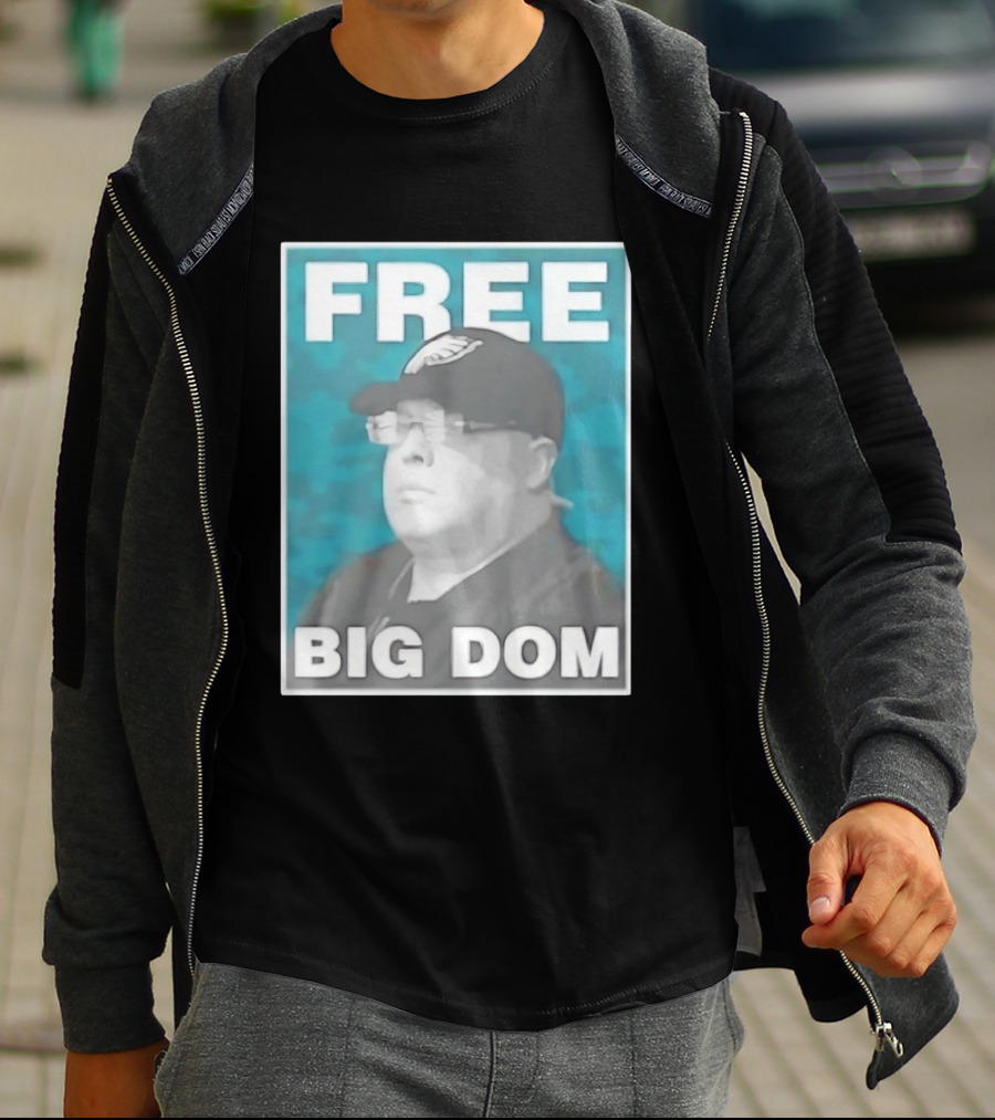 Philadelphia Eagles SEAL Team S07 Free Big Dom T-Shirt
