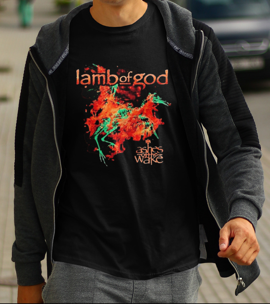 Lamb Of God Ashes Of The Wake Fire Bone And Ashes 2026 Collection T-Shirt