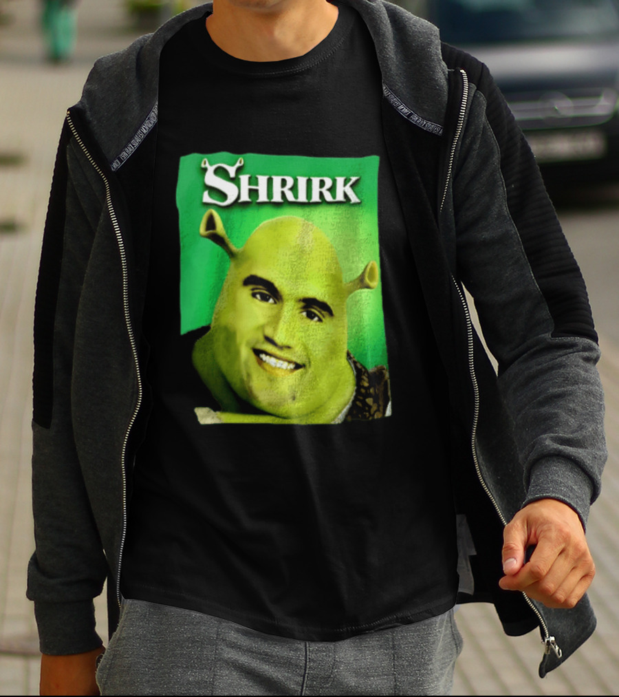 Shrirk Shrek Meme Face Swap Ogre T-Shirt