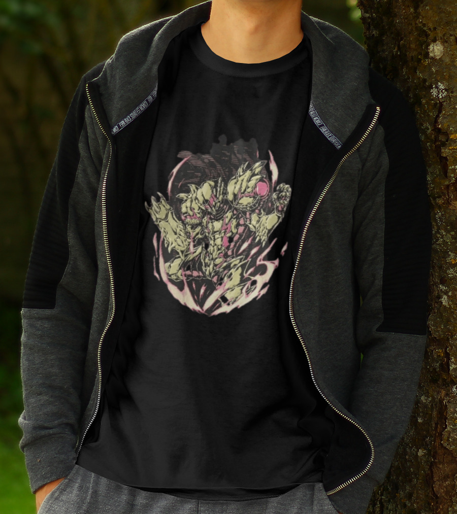 Metroid Samus Aran Suit Glowing Aura Halftone Powering Up T-Shirt