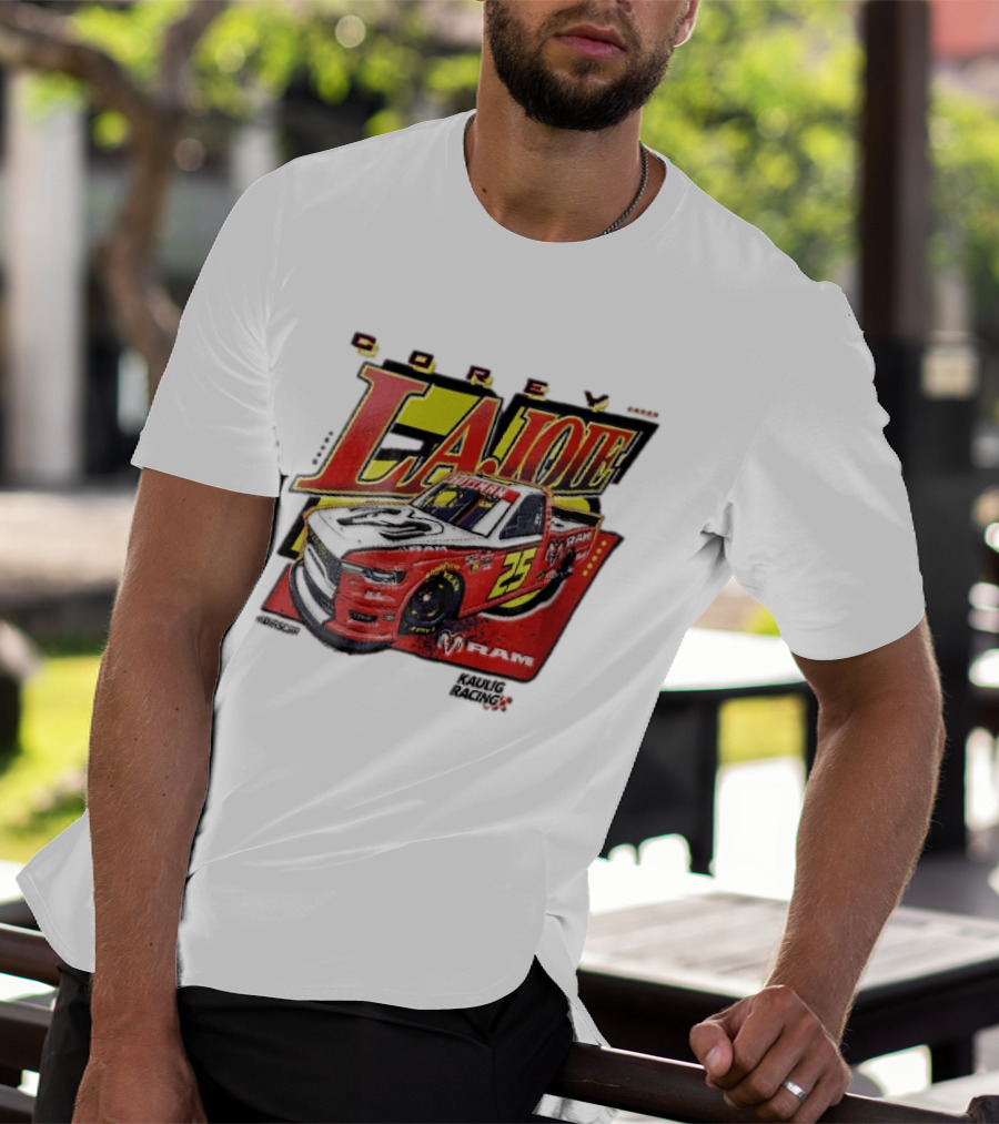 Corey Lajoie Number 25 Ram Truck Kaulig Racing Nascar T-Shirt