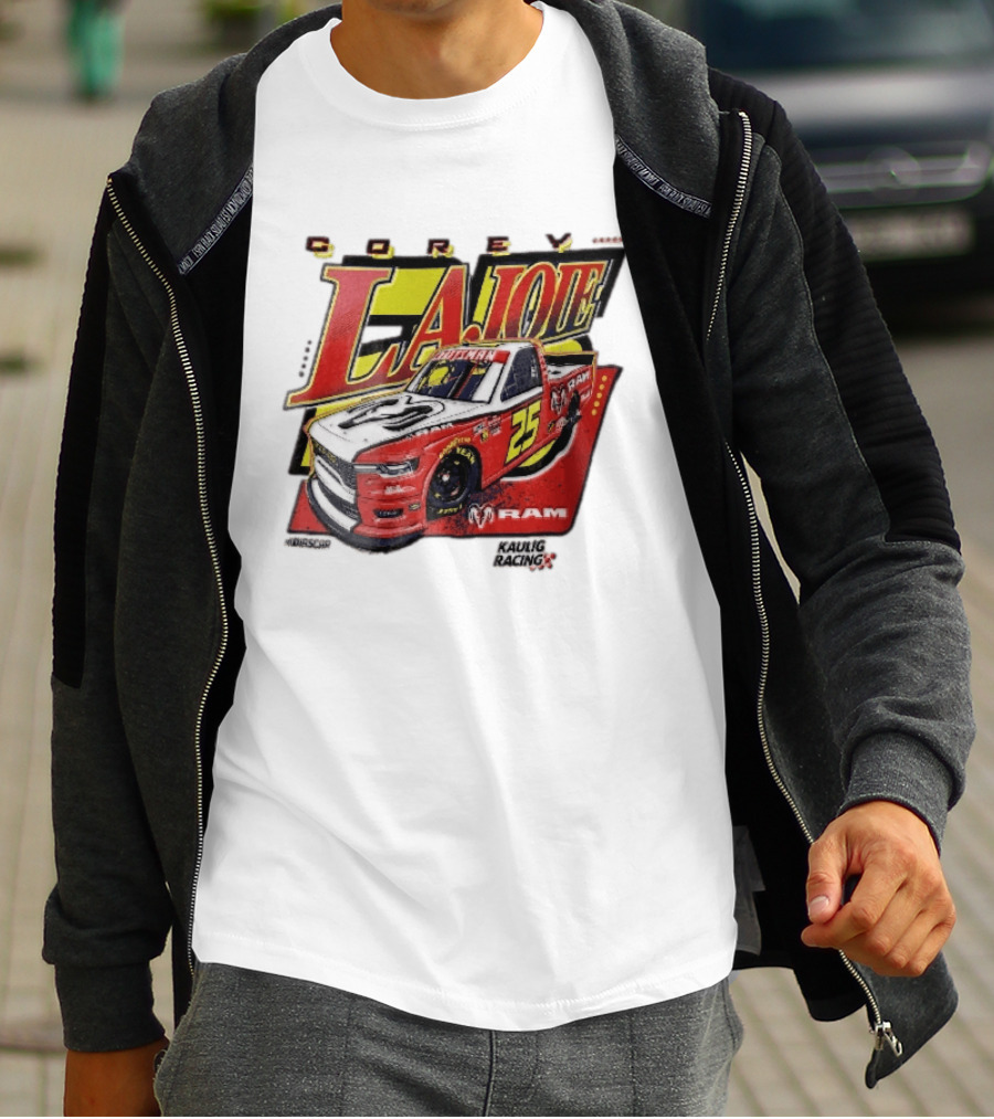 Corey Lajoie Number 25 Ram Truck Kaulig Racing Nascar T-Shirt