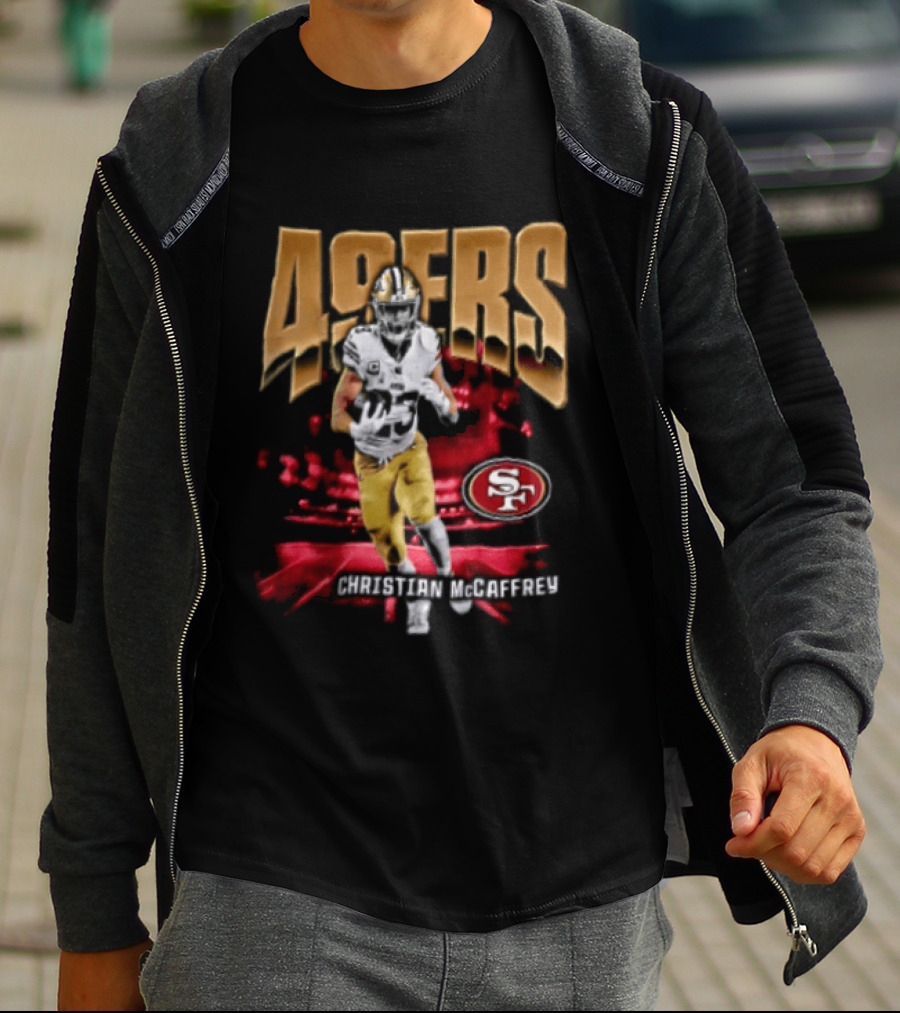 49ers Christian McCaffrey SF Football T-Shirt