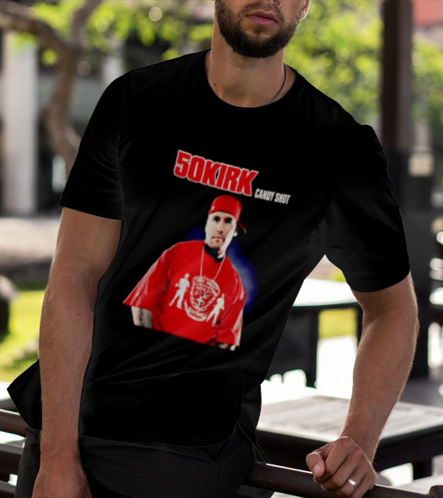 50KIRK Candy Shot Man Red Outfit T-Shirt