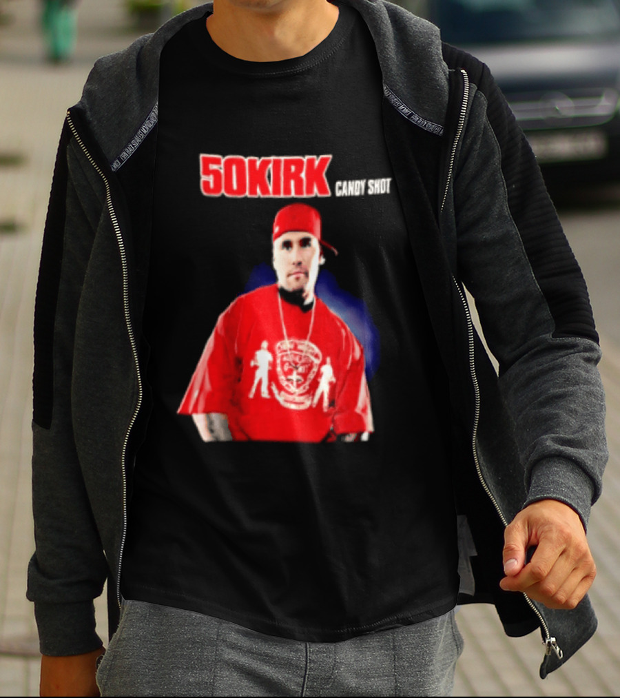50KIRK Candy Shot Man Red Outfit T-Shirt