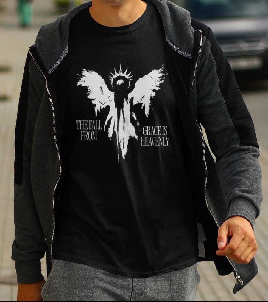 The Fall From Grace Is Heavenly Against The Current Store T-Shirt