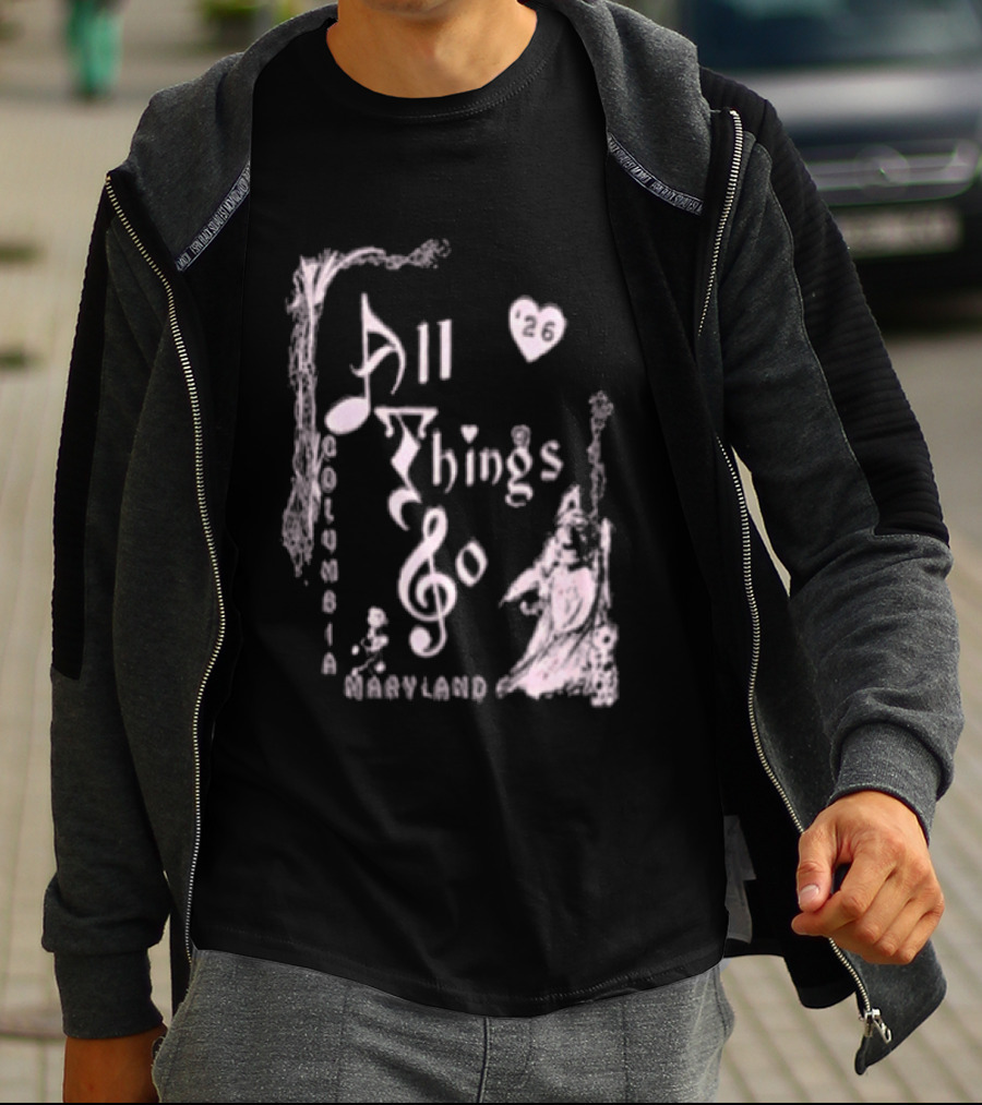 All Things Go NYC Festival 2026 DC Garden Angel T-Shirt