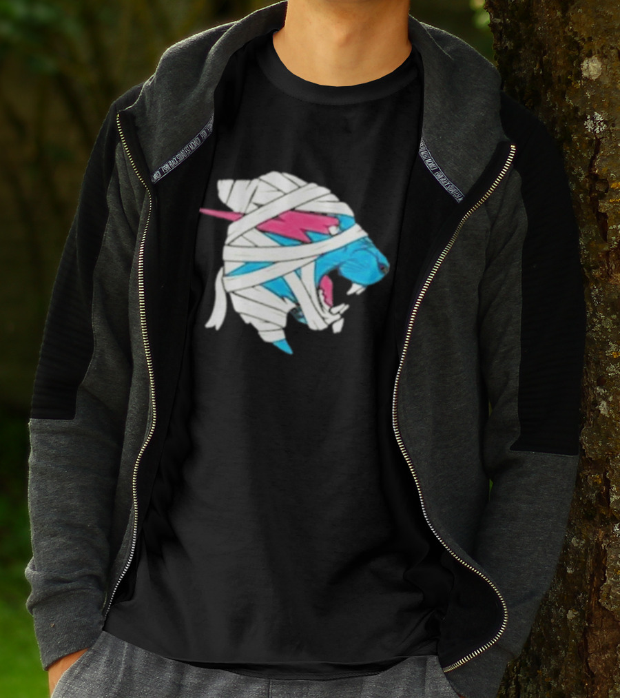 Mrbeast Mummy Panther Wrapped Beast Head T-Shirt