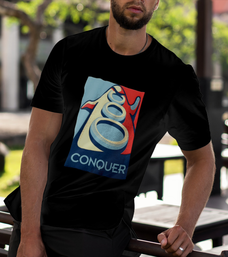 Conquer Penguin Three Rings T-Shirt