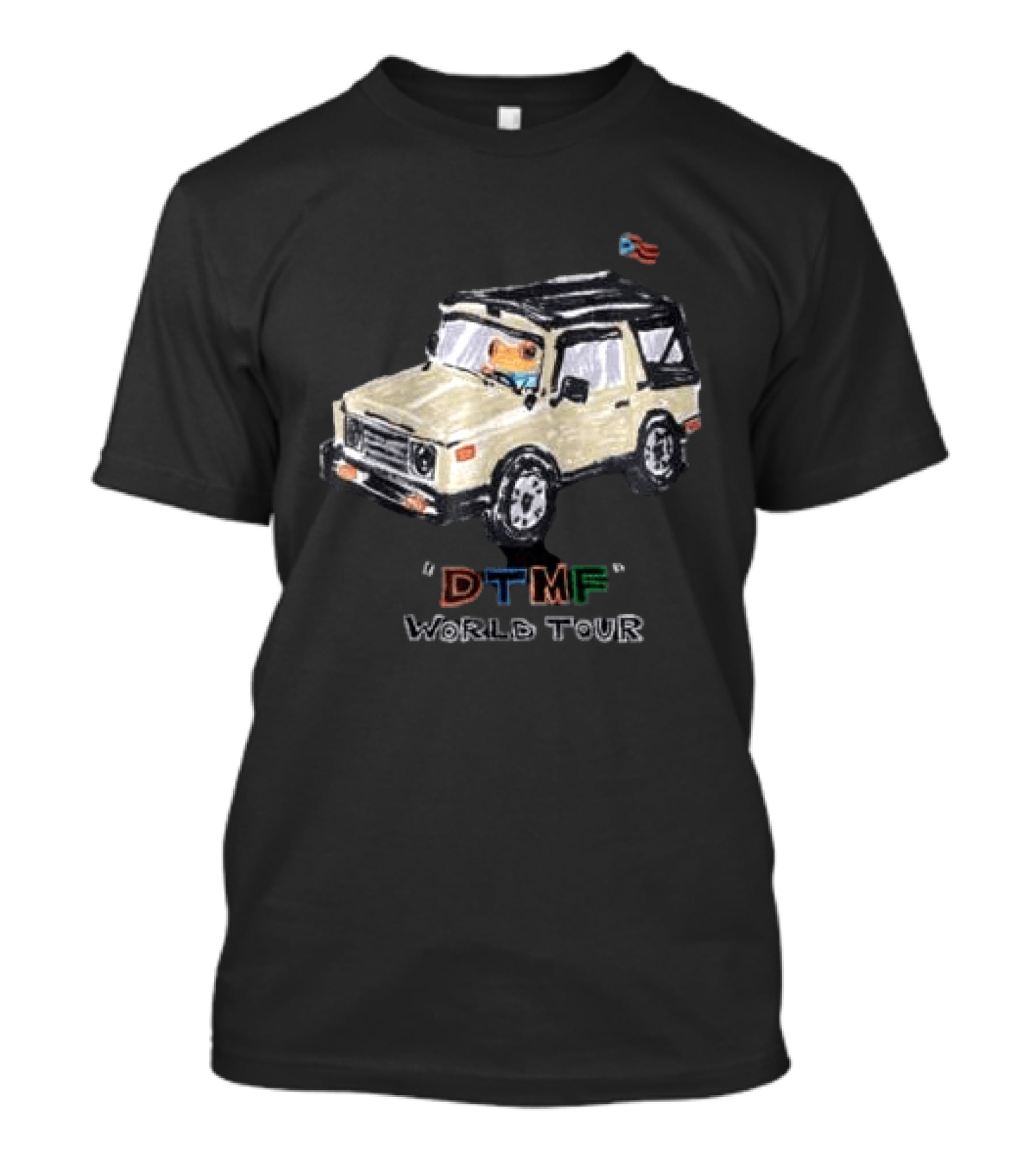 DTMF Jeep World Tour Debi Tirar Mas Fotos Store Black T-Shirt