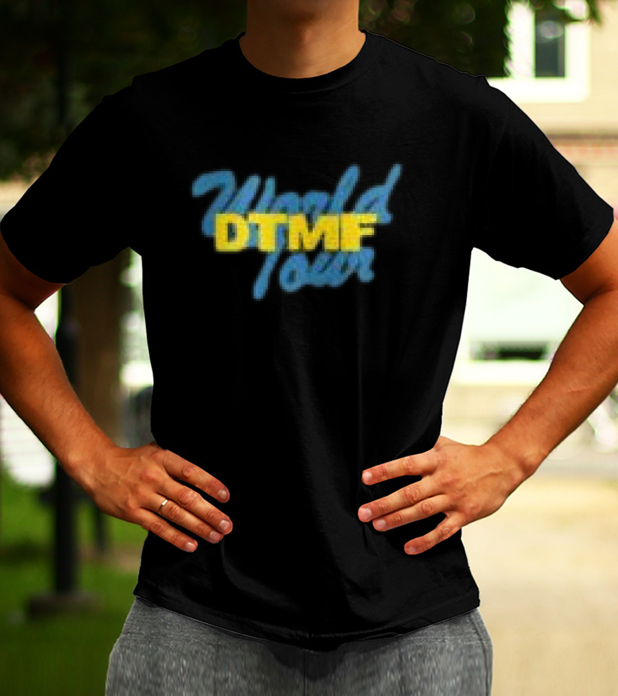 Debi Tirar Mas Fotos Dtmf World Tour Black T-Shirt