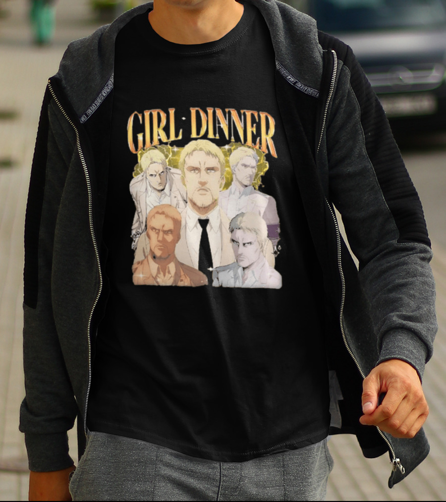 Niall Horan Girl Dinner 2026 New Anime Characters T-Shirt