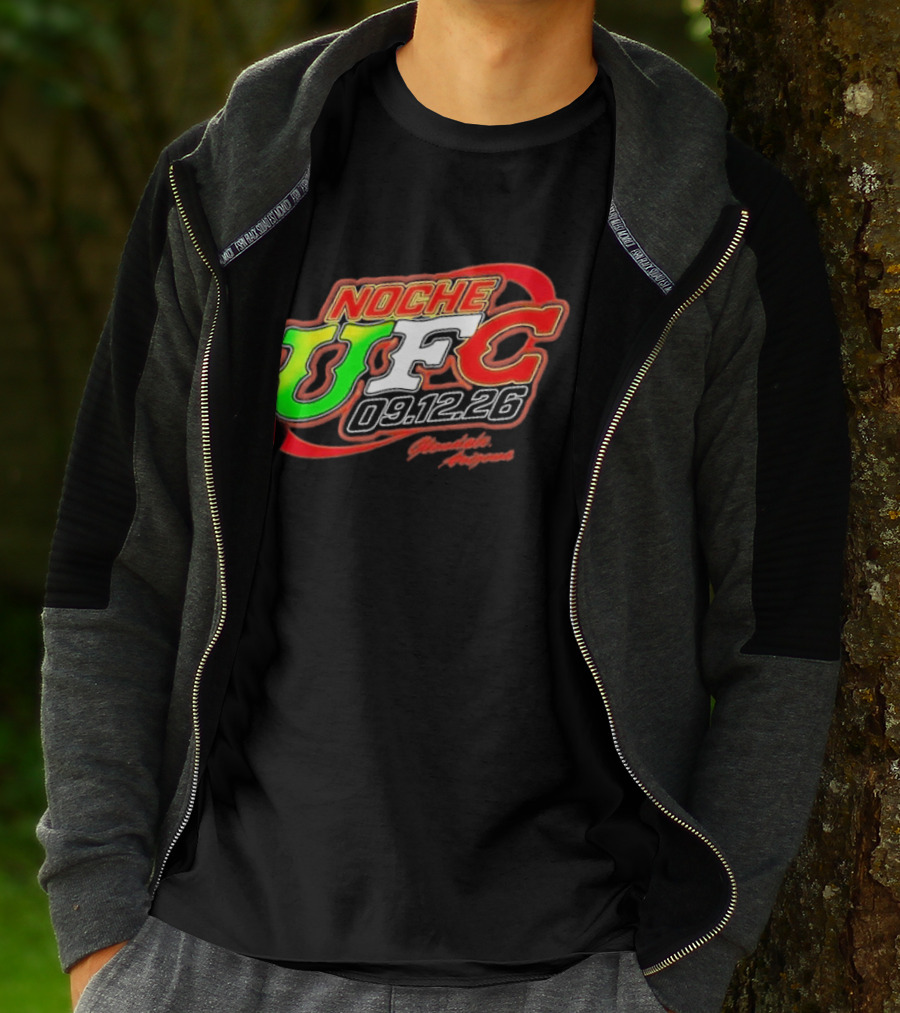 Noche UFC Salsa Verde 09.12.26 Glendale Arizona Event T-Shirt