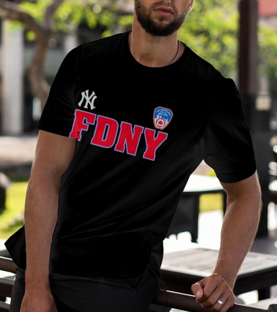 NY Yankees FDNY City Of New York 2026 T-Shirt