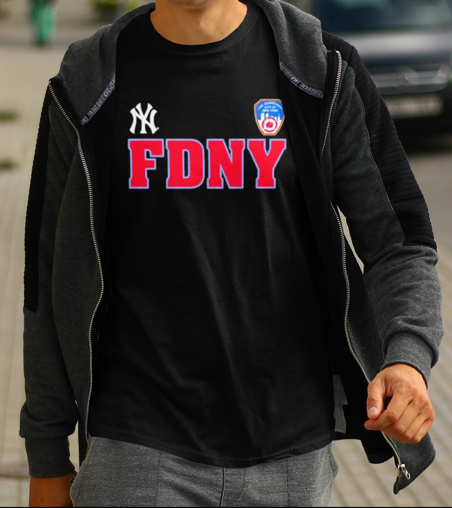 NY Yankees FDNY City Of New York 2026 T-Shirt