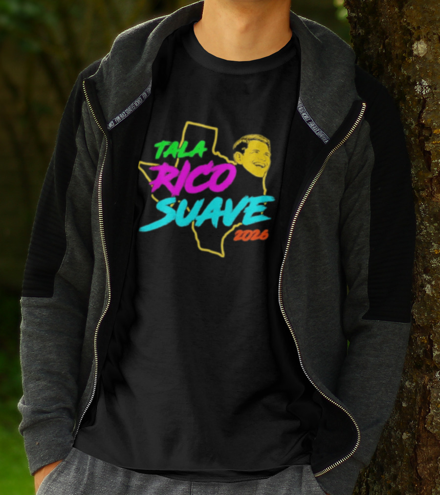 Talarico Suave 2026 Texas Colorful Campaign T-Shirt