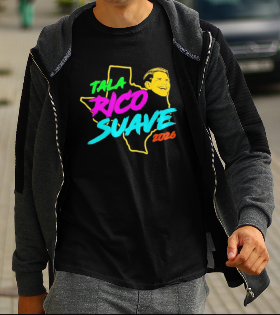 Talarico Suave 2026 Texas Colorful Campaign T-Shirt