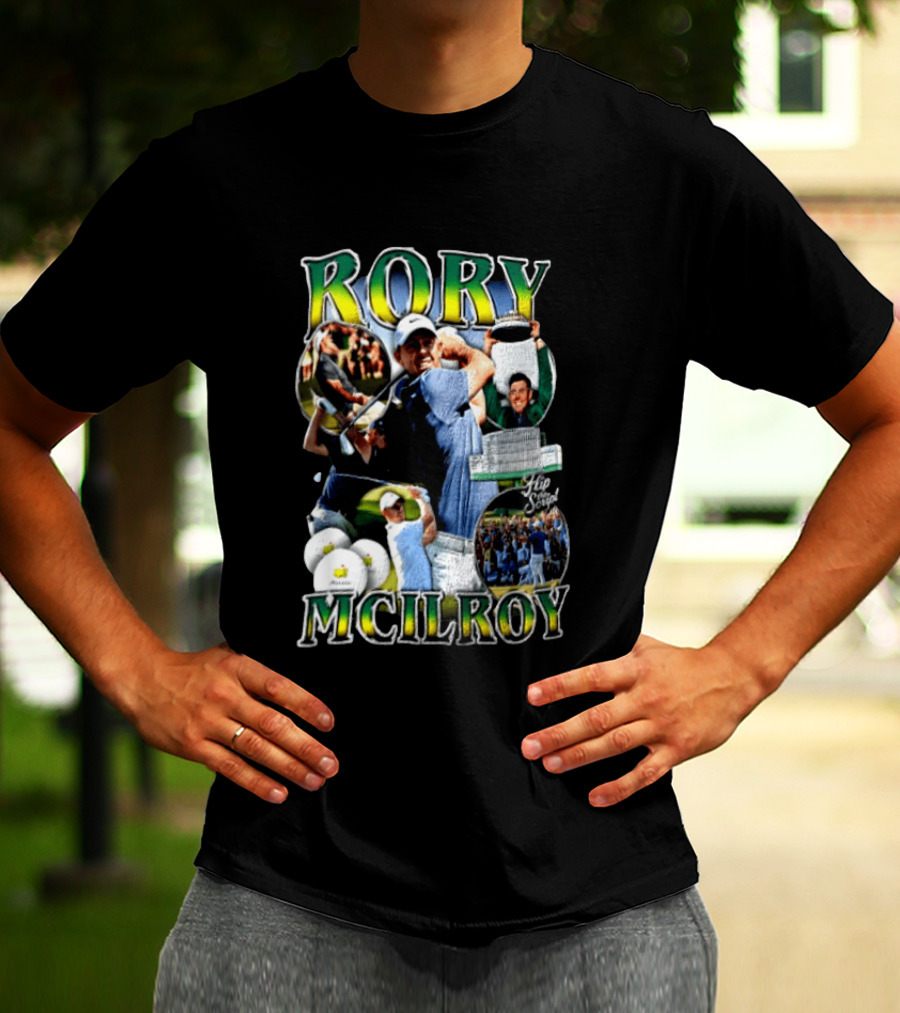 Rory McIlroy Flip The Script Golf Masters Tournament Highlights And Victories T-Shirt