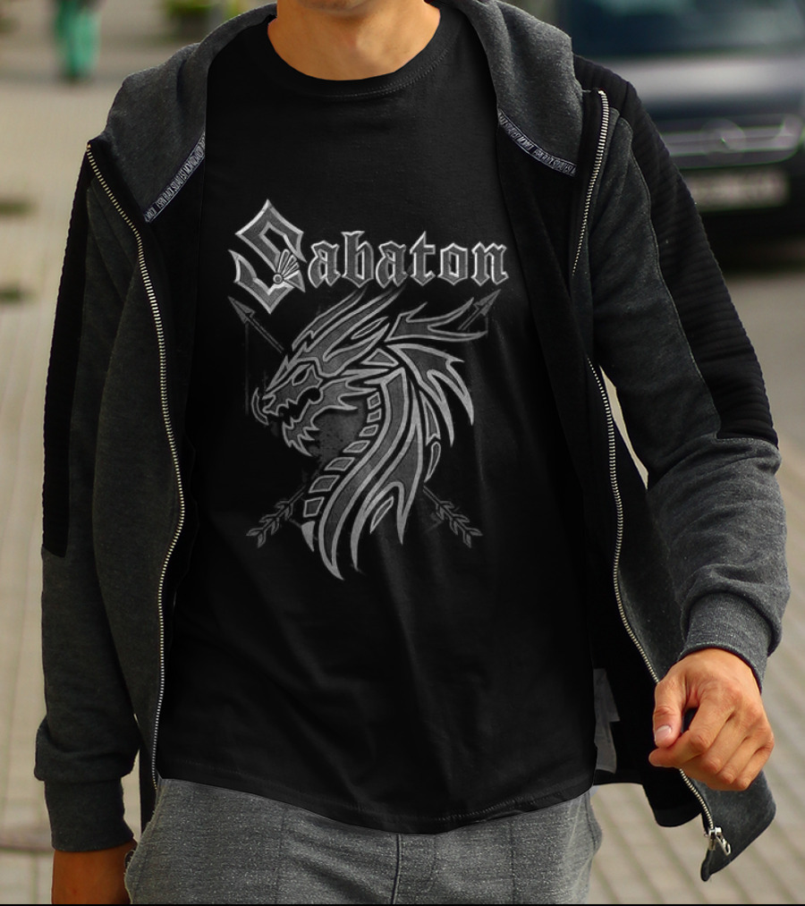 Sabaton Iron Dragon Summer 2026 Fantasy Beast T-Shirt