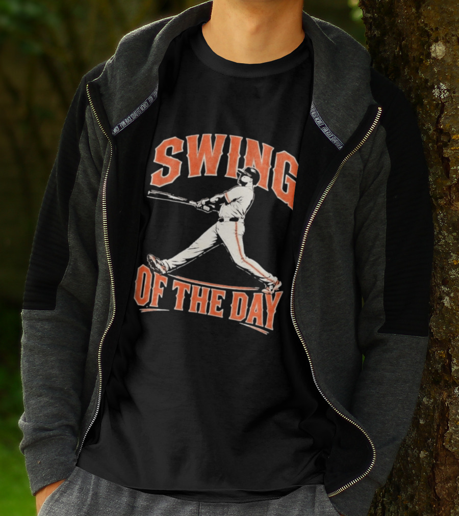 SF Giants Swing Of The Day Baseball 2026 T-Shirt