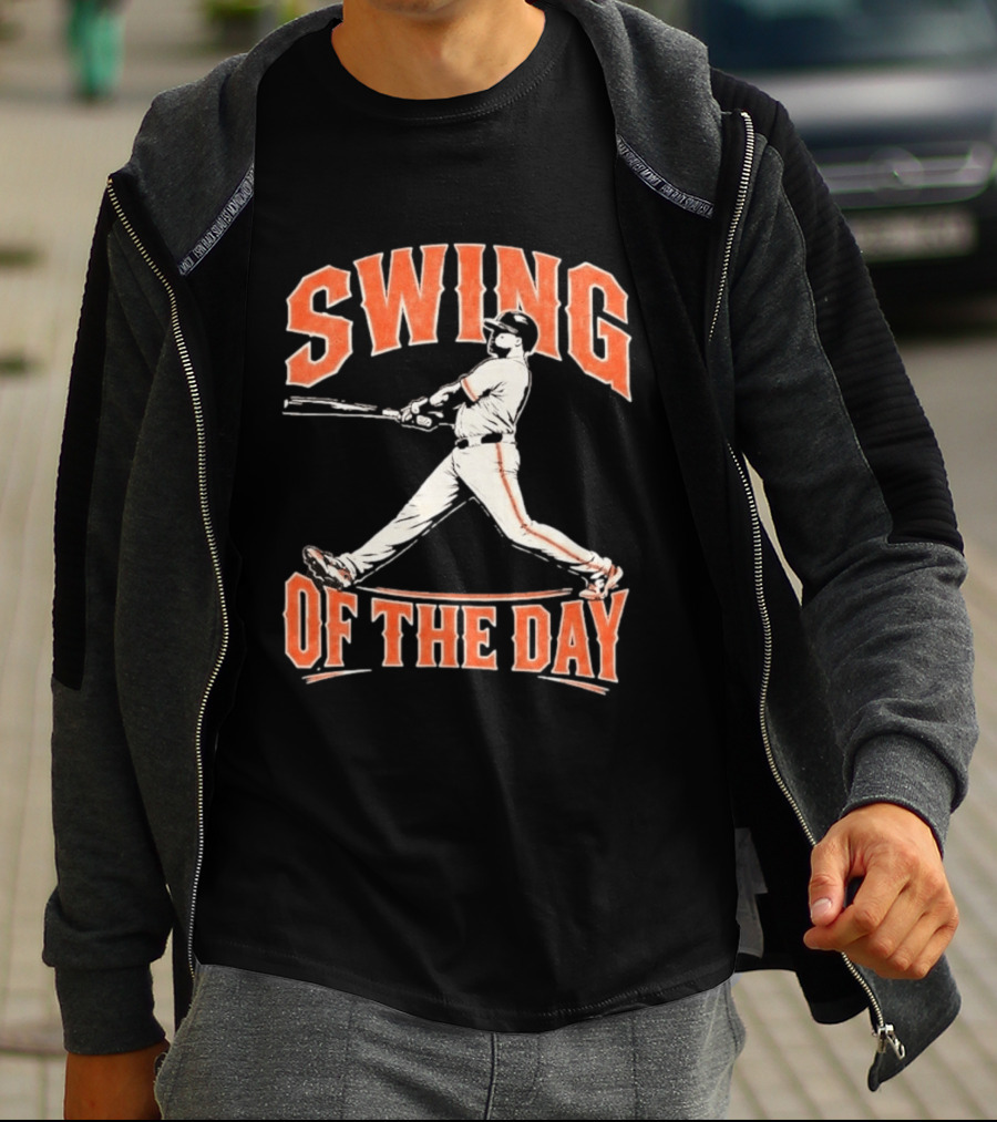 SF Giants Swing Of The Day Baseball 2026 T-Shirt