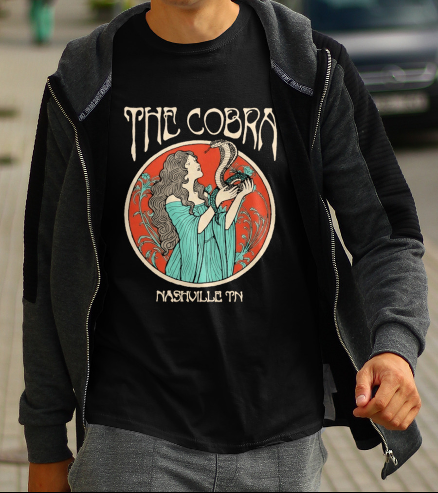 The Cobra Nashville TN Retro Snake T-Shirt
