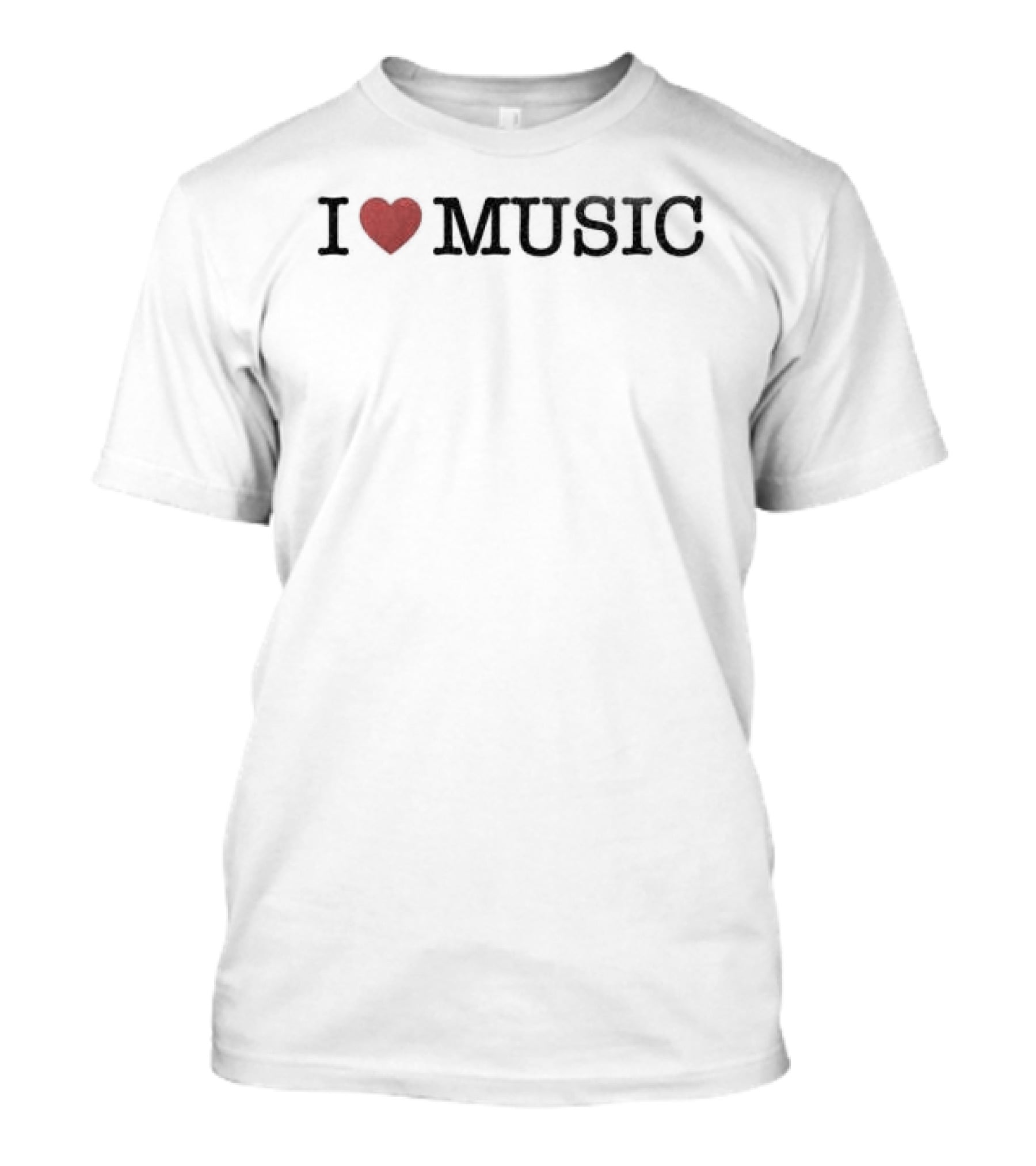 Charli XCX Store I Love Music Heart Design Merchandise T-Shirt